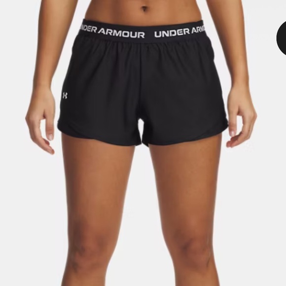 Under Armour Women's Athletic Black Shorts 3.0 - Picture 1 of 3